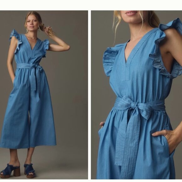Anthropologie Hutch The Journi Jumpsuit - Picture 1 of 11